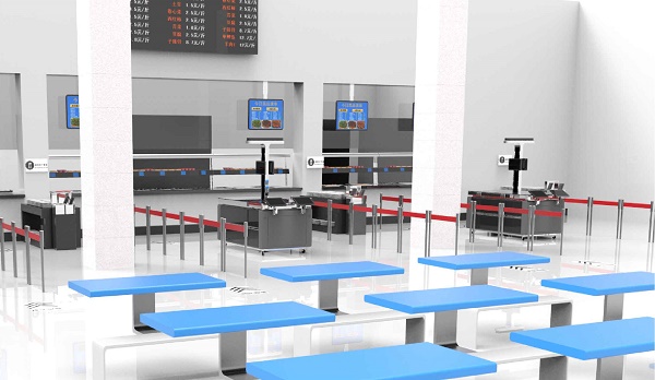 視覺結算 智慧食堂下的社區(qū)餐飲黑科技！