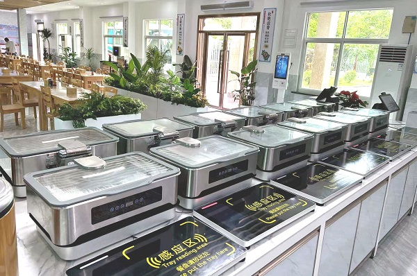 智慧食堂稱重結算臺 智慧食堂稱重結算臺